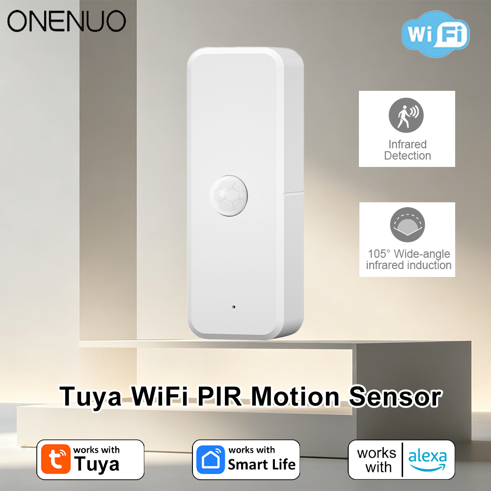 Smart Home Ir - 新しいTuya WiFi PIRモーション検知器人体赤外線誘導センサーホームセキュリティアラームスマートライフAPPアラートはAlexaと連携します
