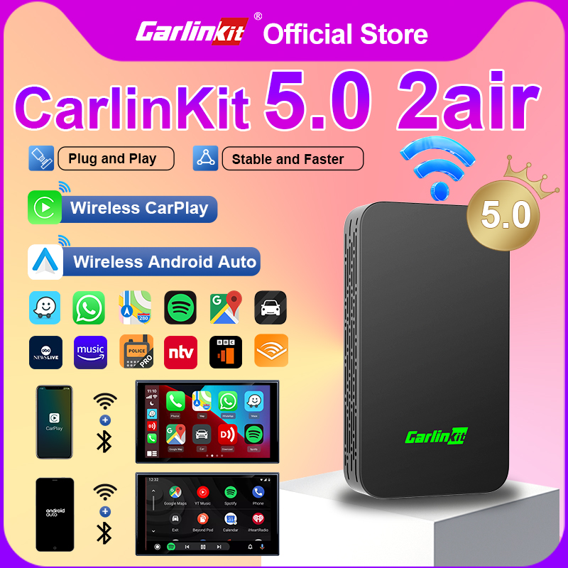 Smart Home Project - CarlinKit 5.0 有線接続からワイヤレス Android Auto ボックスへ