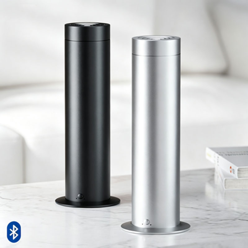 Smart Home Office - スマートウォーターレスアロマディフューザー Bluetoothアプリ制御フレグランスマシン セントオイルエッセンシャルディフューザー 空気清浄機 ホームオフィス用