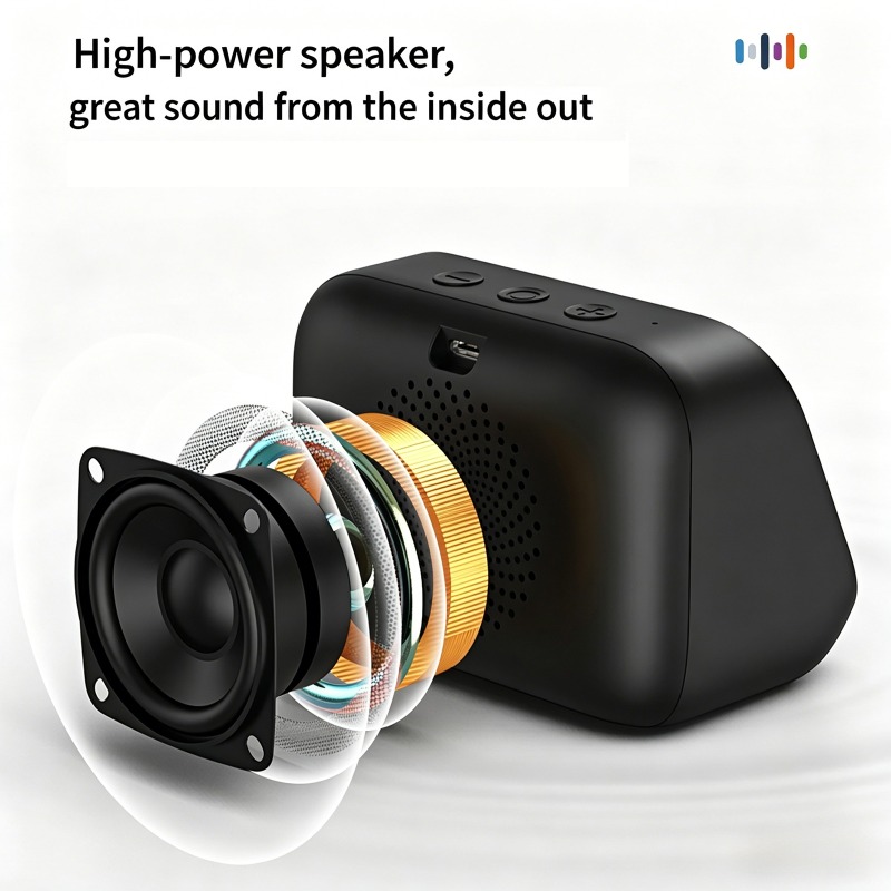 Smart Home Voice Assistant - TF26 Pro スマートワイヤレススピーカー、AI音声アシスタント、インテリジェントディスプレイ、音楽プレーヤー、目覚まし時計、Bluetooth電子スピーカー