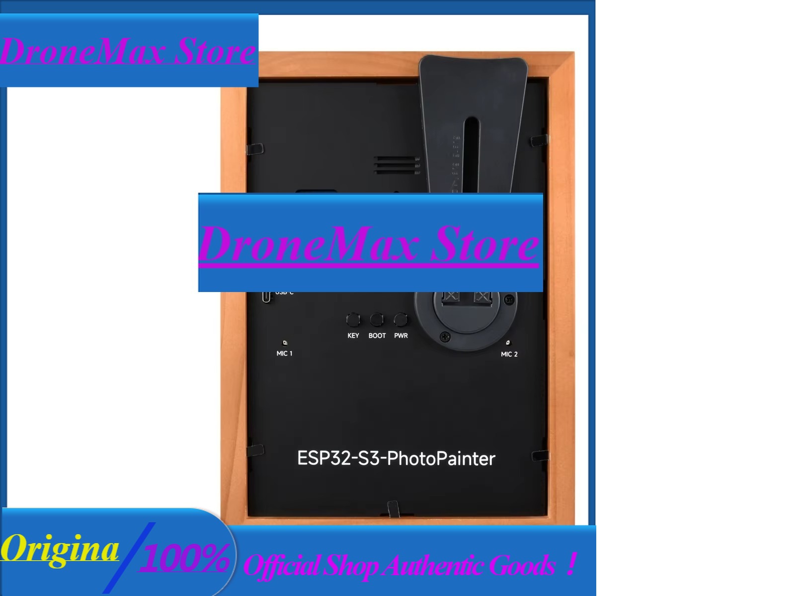 Smart Home Open Source - DroMaESP32-S3 7.3インチ E6 フルカラー電子インクディスプレイ、AI音声フォトフレーム、Wi-Fi BLE、スマートホームおよびIoT開発者向けオープンソース
