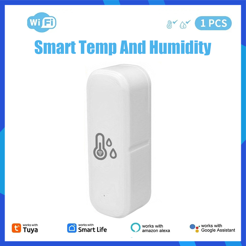 Smart Home Furniture - Tuya WiFi 温度センサー 室内温度計 スマートライフ リモートモニタリング