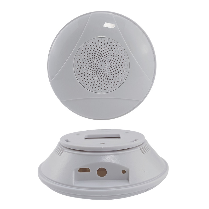 Smart Smoke Detector - インテリジェントホームセンサー,温度センサー,湿度センサーボックス,110x36mm,音声制御,シーリング,ガス検知器,DIY