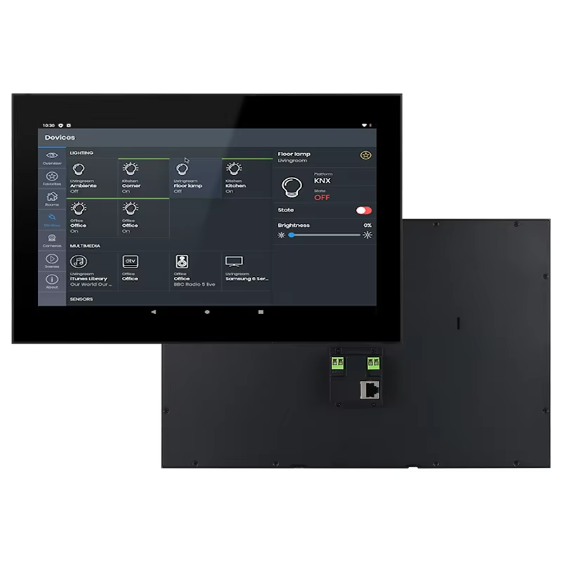 Smart Home Touchscreen Control Panel - 新型14インチ金属製壁掛けスマートホームコントロールパネルAndroid POEタブレットタッチスクリーンディスプレイRS485対応Google Play対応