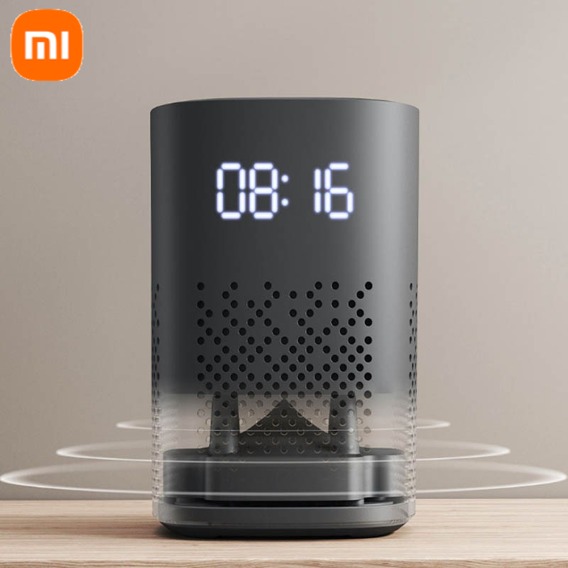 Smart Home Xiaomi Devices - Xiaomi Xiaoai Bluetooth スピーカープレイ強化版 LED デジタル時計ディスプレイ赤外線