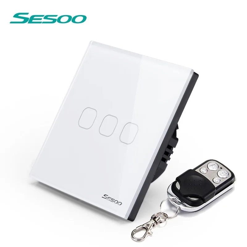 Sungoo-リモートタッチスイッチ、クリスタルガラスパネル - Smart Home Touchscreen Control Panel のレビューと価格