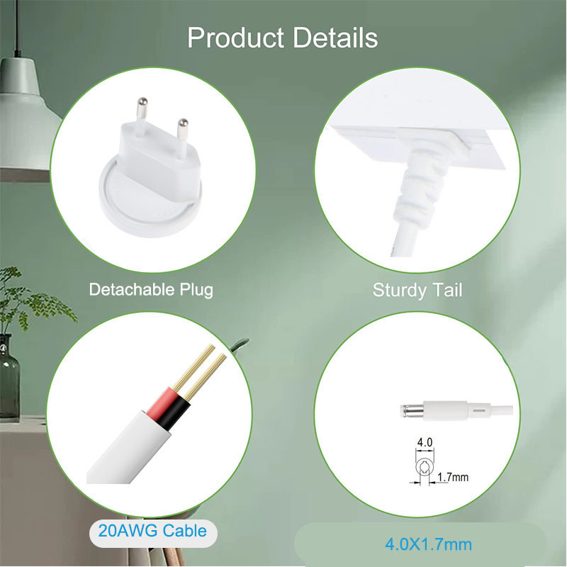 Yeelightスマートストリップライト1S用24V充電器  - Smart Power Strip のレビューと価格