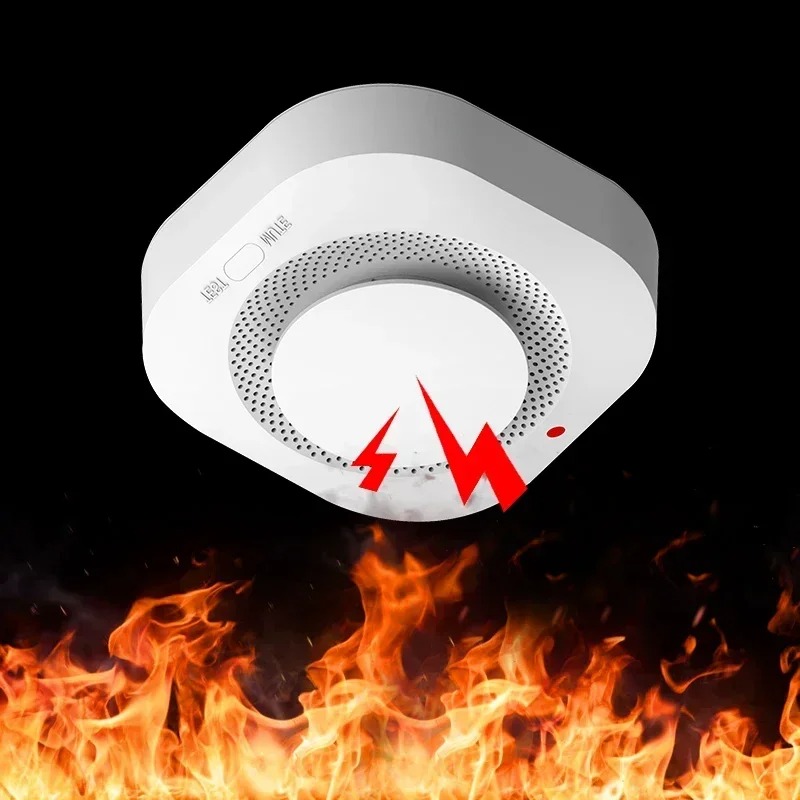 3-in-1独立型スマート交換式煙火災警報器センサー（家庭用 - Smart Smoke Detector のレビューと価格