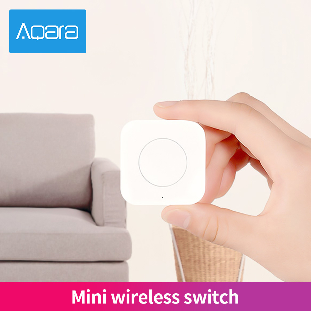 Aqara-スマートホームセンサー,ワイヤレスミニスイッチ, - Smart Home Xiaomi Devices のレビューと価格