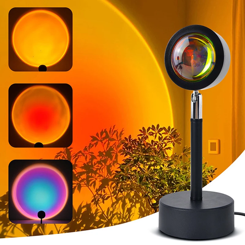 スマートLEDサンセットランプ,カラフルな変更ランプ,Blu - Smart Home Integration のレビューと価格