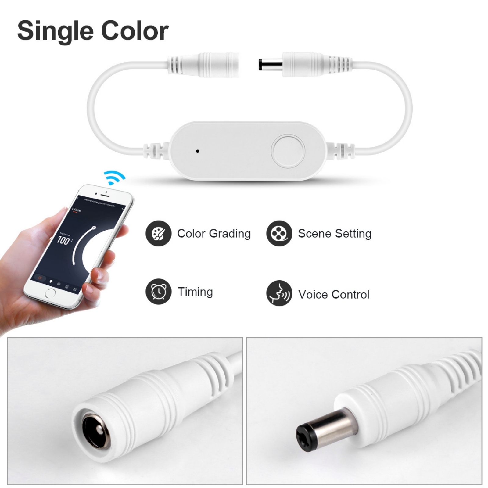 Tuya LEDストリップコントローラーミニ 11キーRFリ - Smart Power Strip のレビューと価格