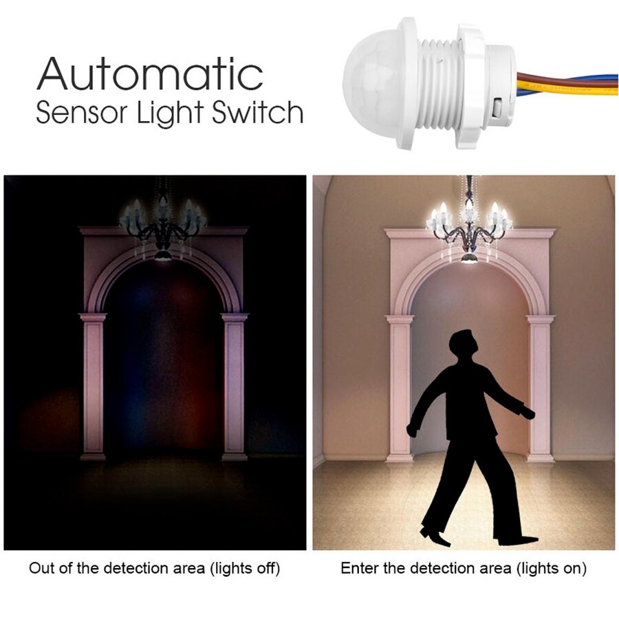ミニ赤外線モーションセンサー,スマートスイッチ,自動ナイトラ - Smart Home Project のレビューと価格