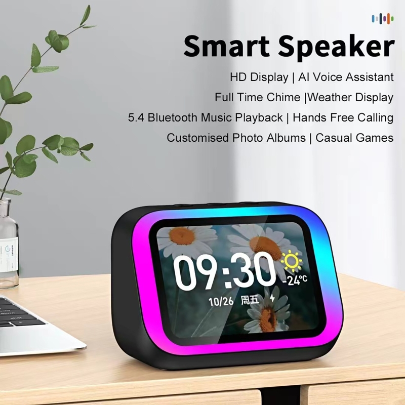 AI音声アシスタント Bluetoothスピーカー RGBカ - Smart Home Voice Assistant のレビューと価格