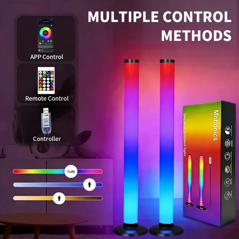 RGB LEDライトバー USB給電式、スマートTVアンビエ - Smart Bulb のレビューと価格