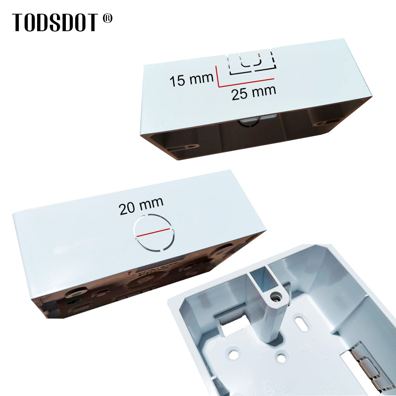 TODSDOT プレミアム オンウォールマウントボックス 1 - Smart Home Japan のレビューと価格