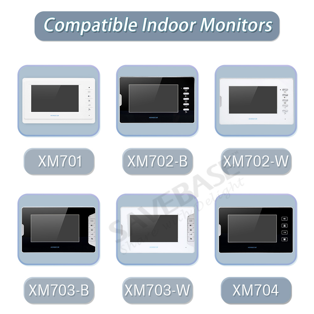 XC061-6 屋外ドアベルカメラ 520C-6 HOMSE - Video Doorbell のレビューと価格