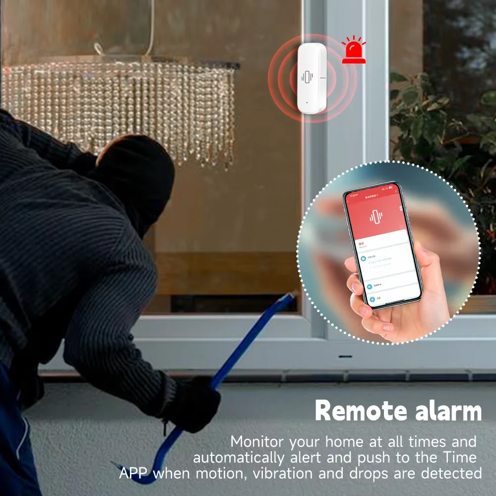 スマート ZigBee 振動センサー アプリ モニター ホー - Smart Home Project のレビューと価格
