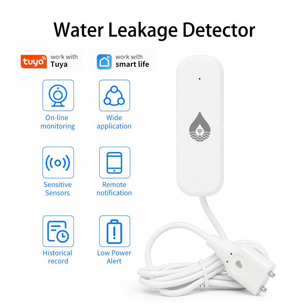YFK WiFi/Zigbee 水漏れ警報センサー Tuya - Wifi Water Leak Detector のレビューと価格