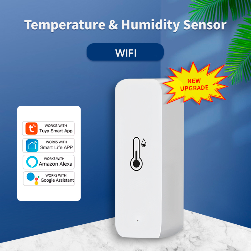 Tuya WiFi 温度と湿度センサー屋内スマート温度計モニ - Smart Home Furniture のレビューと価格