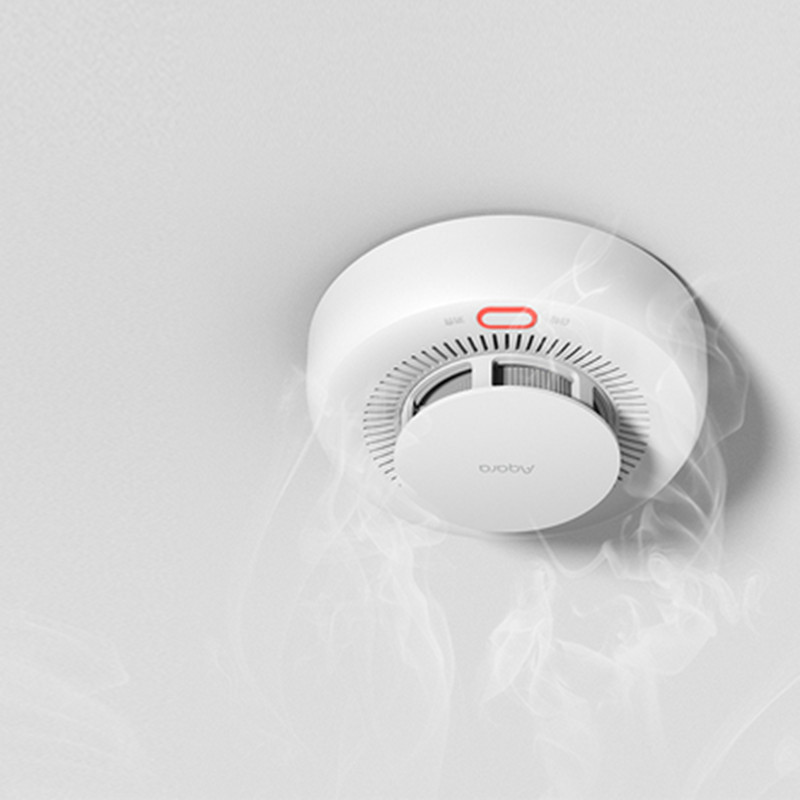 Aqara-インテリジェント煙探知器Zigbee 3.0,火 - Smart Smoke Detector のレビューと価格
