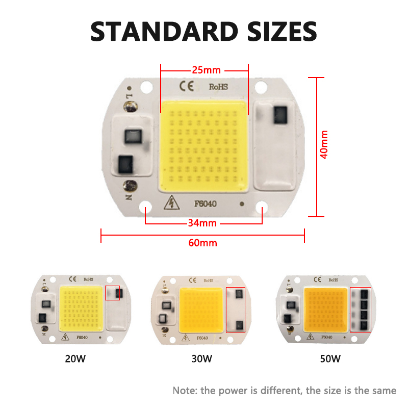 スマートLEDチップライト,3000k,6000k,20W, - Smart Bulb のレビューと価格