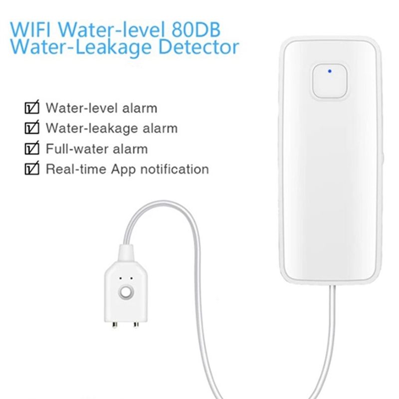 【NEW A09R！】Tuya Wifi スマート水漏れセン - Wifi Water Leak Detector のレビューと価格