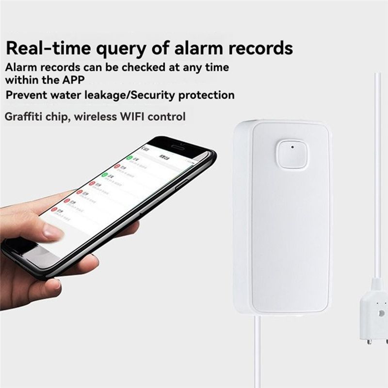 【NEW A09R！】Tuya Wifi スマート水漏れセン - Wifi Water Leak Detector のレビューと価格