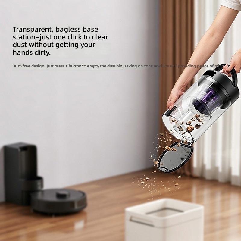 スマートロボット掃除機、3 in 1（掃き掃除・モップ掛け・ - Smart Home Robot のレビューと価格