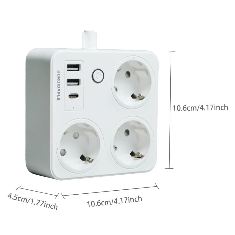 BORUIDAPLS ZigBee EU スマート電源タップ - Smart Power Strip のレビューと価格