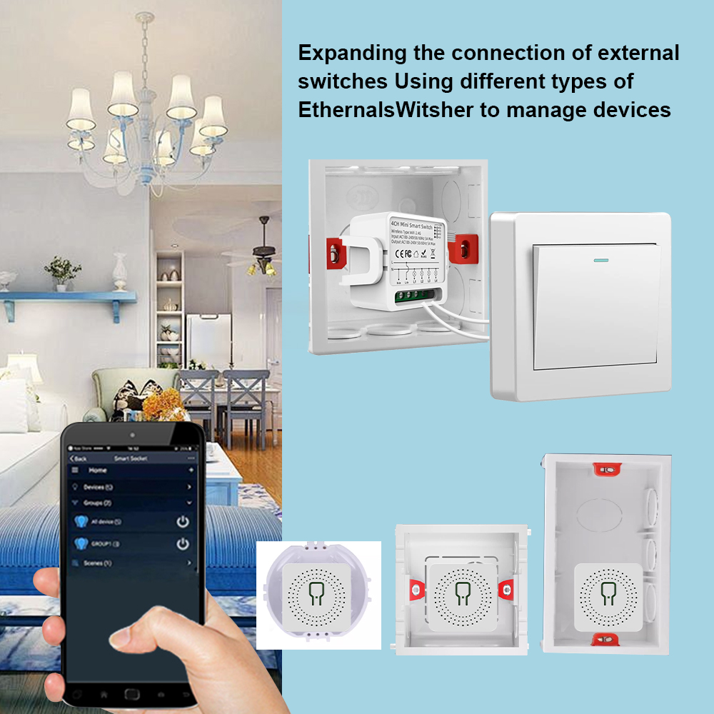 Tuya Zigbee 3.0 スマートスイッチ 1/2/3 - Smart Home Project のレビューと価格