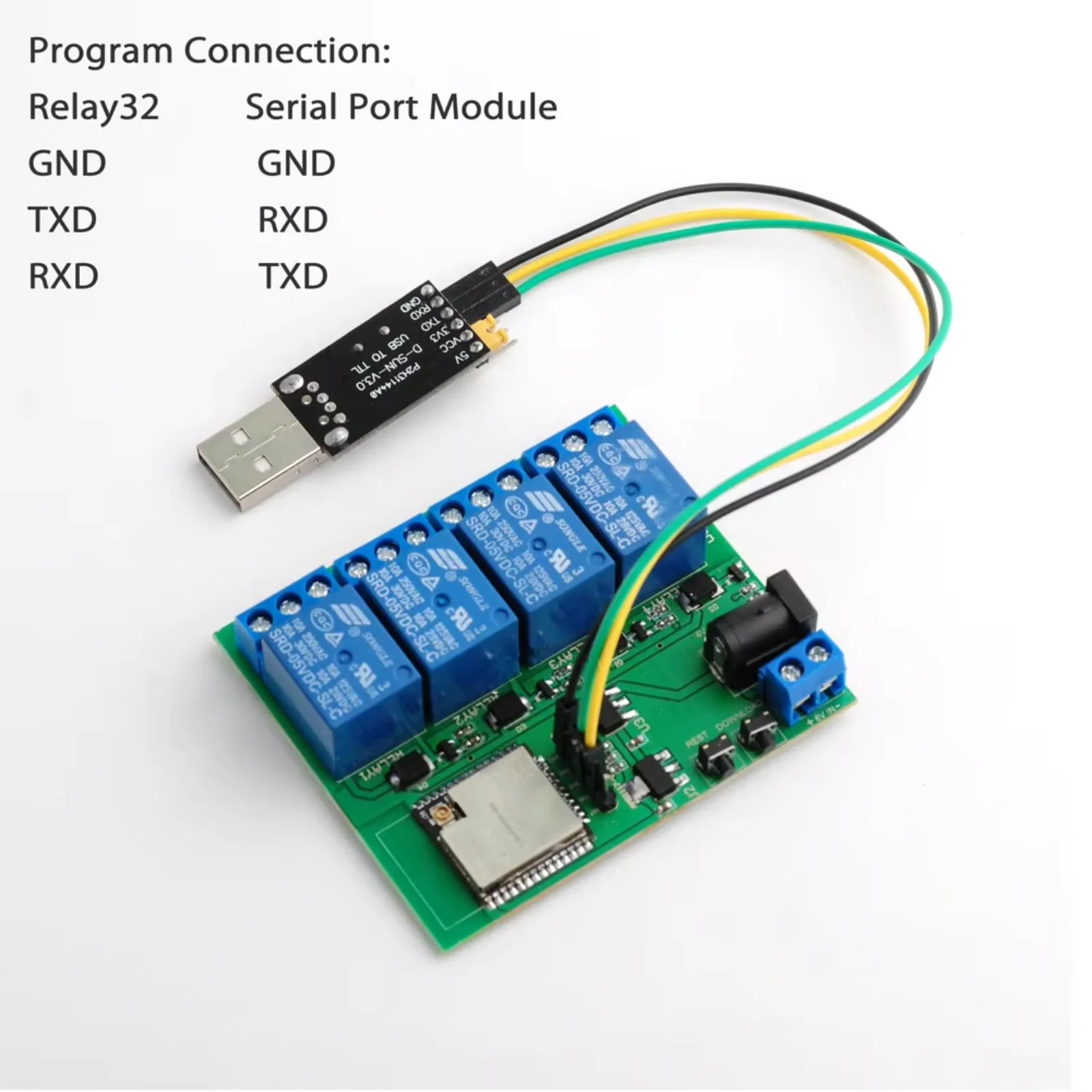 ESP32 4チャンネルワイヤレスリレーモジュールスマートホ - Smart Home Project のレビューと価格