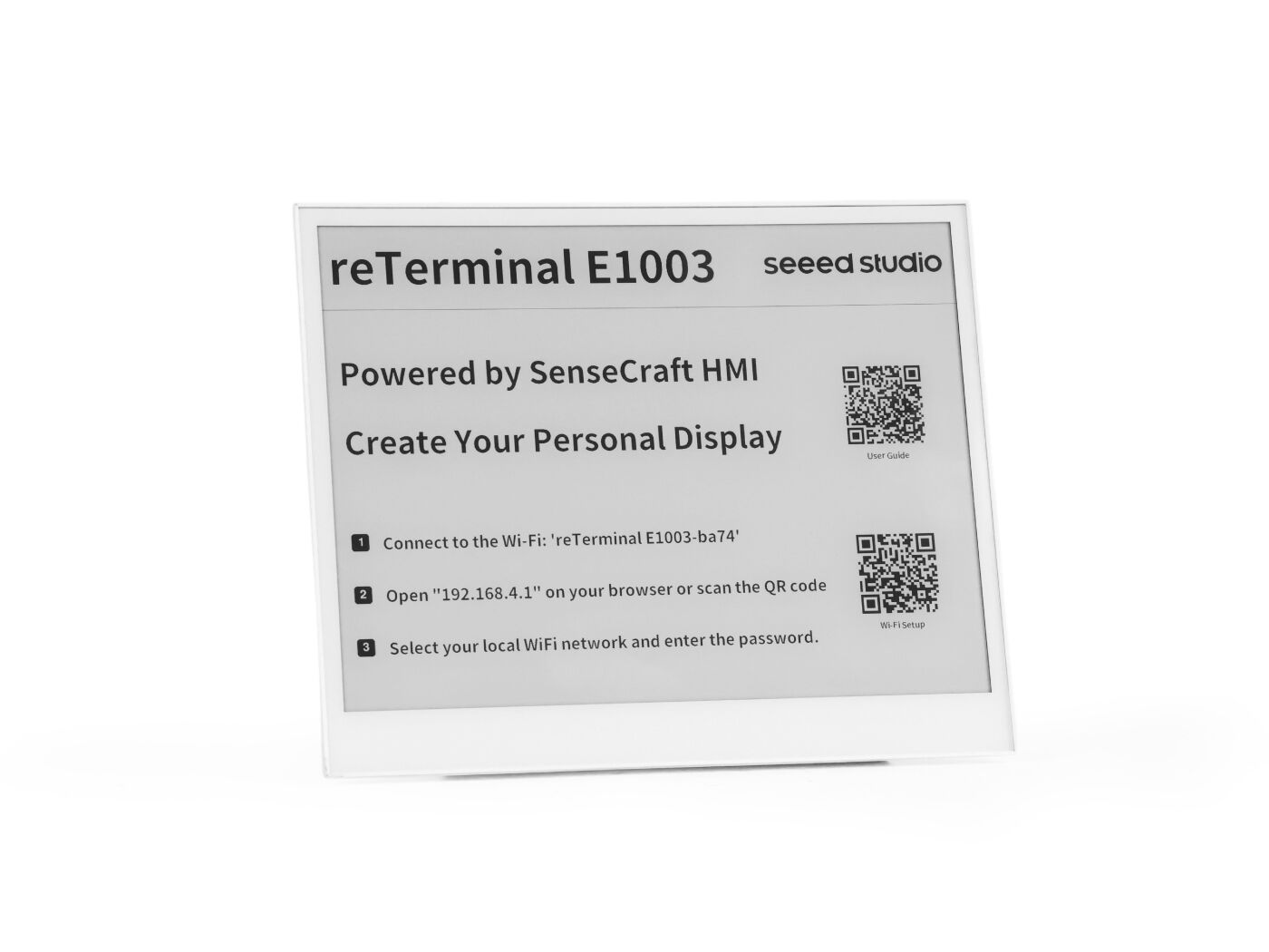ReTerminal E1003 10.3インチタッチ電子ペ - Smart Home Open Source のレビューと価格