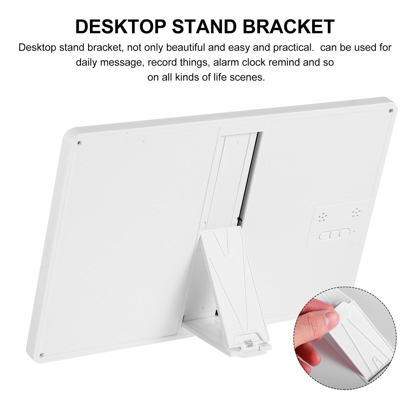 電子カレンダーLCDライティングパッド スマート温湿度計時計 - Smart Home Office のレビューと価格