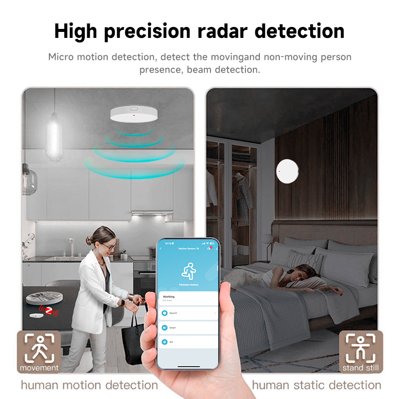 Tuya Zigbee 3.0 24GHz MmWave 人 - Smart Home Integration のレビューと価格