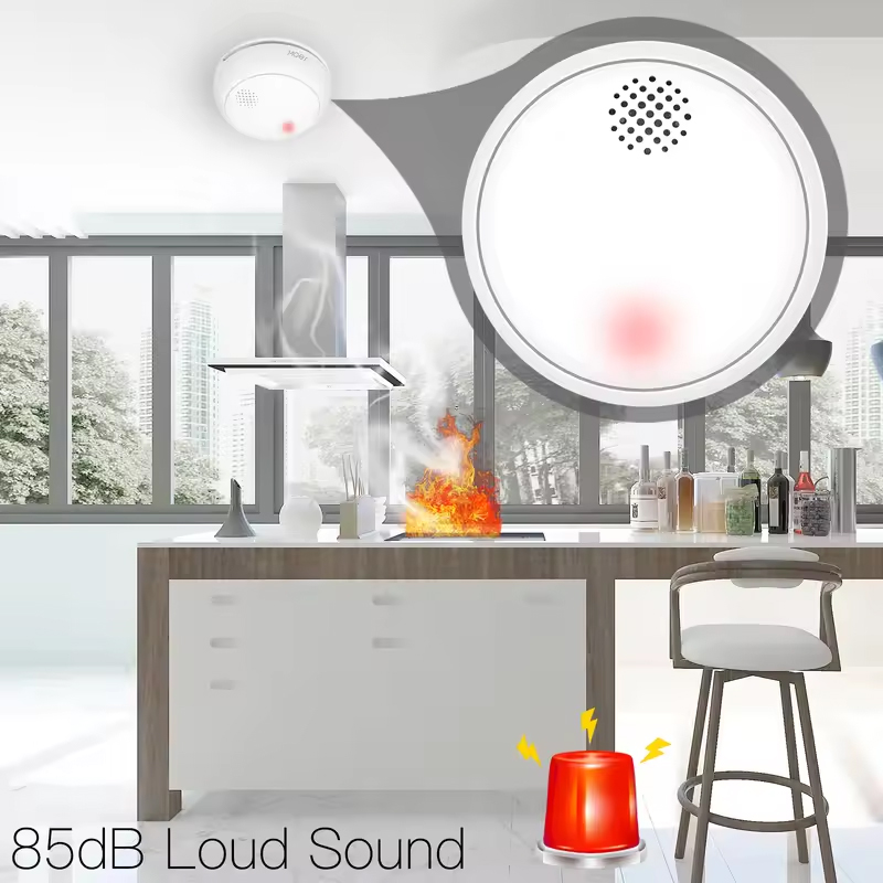 MOES ZigBee スマートワイヤレス煙探知機火災 85 - Smart Smoke Detector のレビューと価格