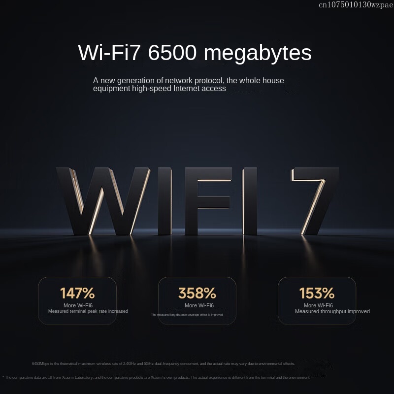 Xiaomi BE6500 WiFi 7 ルーター デュアル - Smart Home Xiaomi Devices のレビューと価格