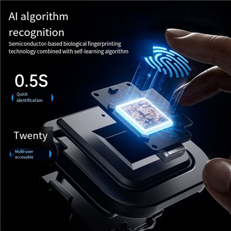 AA84 3X スマート引き出し指紋ロック指紋ロックホームロ - Smart Home Furniture のレビューと価格