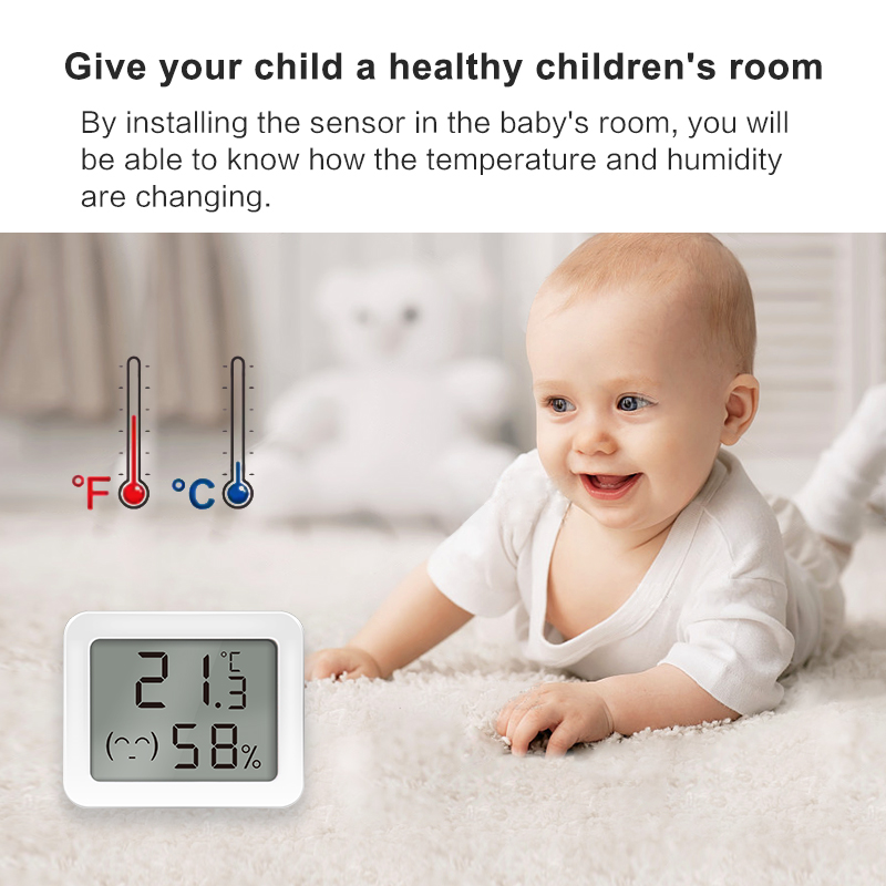 Ewelink Zigbee3.0 温度と湿度センサー リア - Smart Home Furniture のレビューと価格