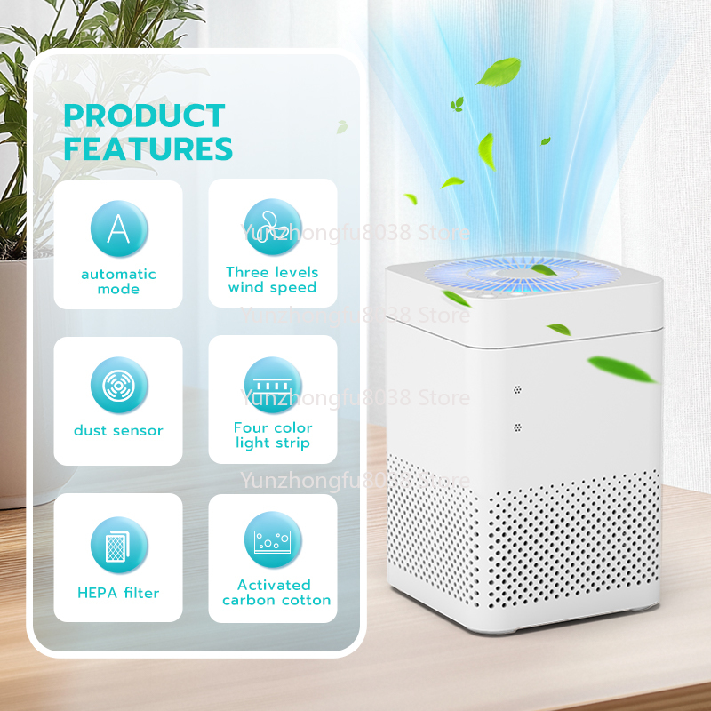 ポータブルホームスマート空気清浄機、広い部屋、ペット用、H1 - Smart Home Office のレビューと価格