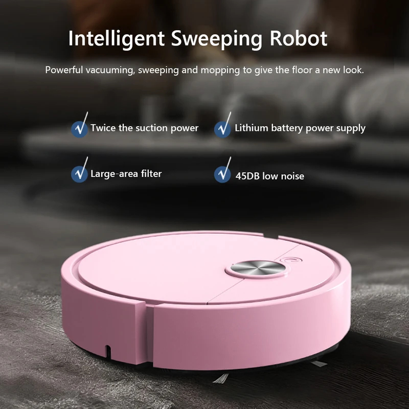 3in1掃除ロボット掃除機、モップ掛けスマートホームUSB充 - Smart Home Office のレビューと価格