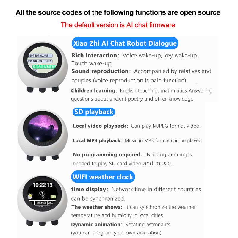 ESP32 S3 1.28 インチ N16R8 開発ボード  - Smart Home Robot のレビューと価格