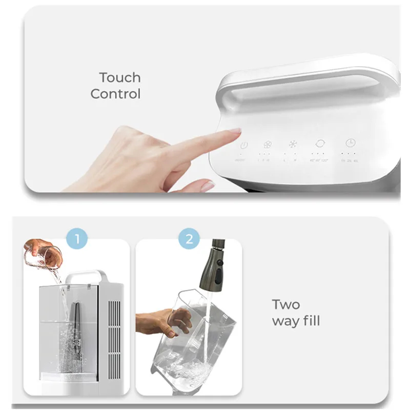 2026年 ポータブルエアコンファン スマートタッチコントロ - Smart Home Office のレビューと価格
