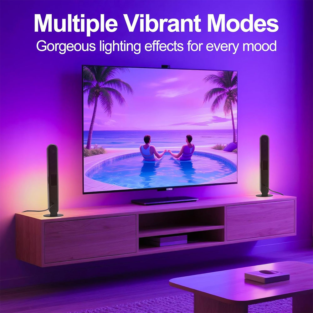 1/2/3個スマートLEDライトバー、1600万色変化テレビ - Smart Bulb のレビューと価格
