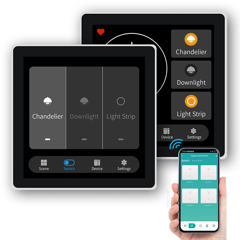 FUERS 4 インチタッチスクリーン多機能スマート壁スイッ - Smart Home Touchscreen Control Panel のレビューと価格