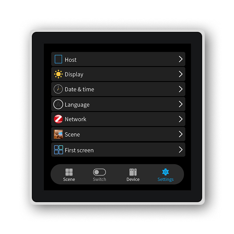 FUERS 4 インチタッチスクリーン多機能スマート壁スイッ - Smart Home Touchscreen Control Panel のレビューと価格