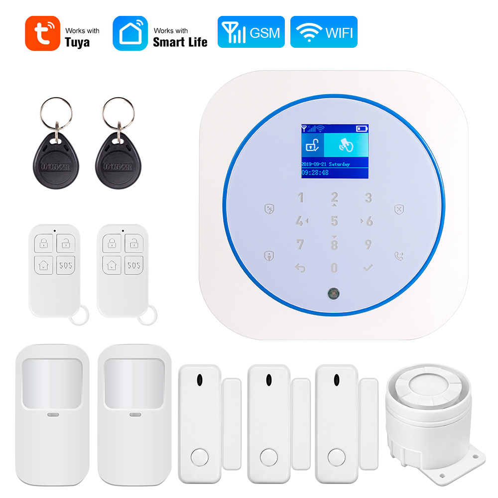 KERUI G12 ホームセキュリティ警報システム GSM  - Smart Home Package のレビューと価格