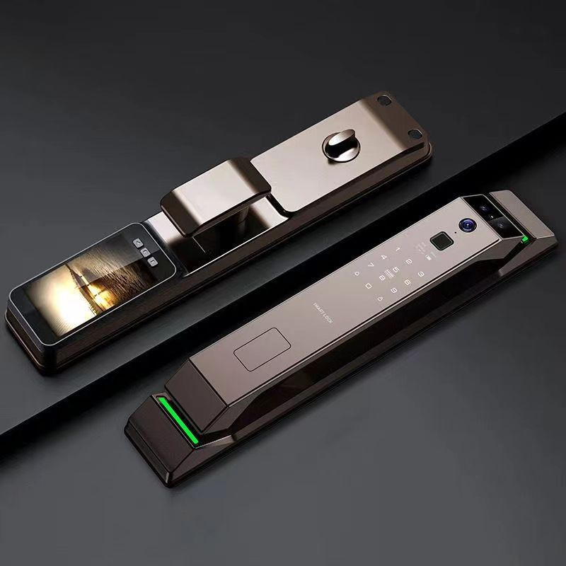 3D顔認証指紋認証玄関ドアパスワードTUYAスマートロック盗 - Video Doorbell のレビューと価格