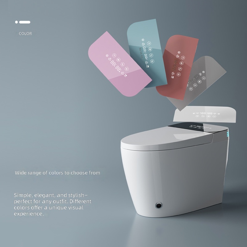 スマートトイレ、ピンク、オールインワン自動、水圧制限なし、サ - Smart Home In Us のレビューと価格