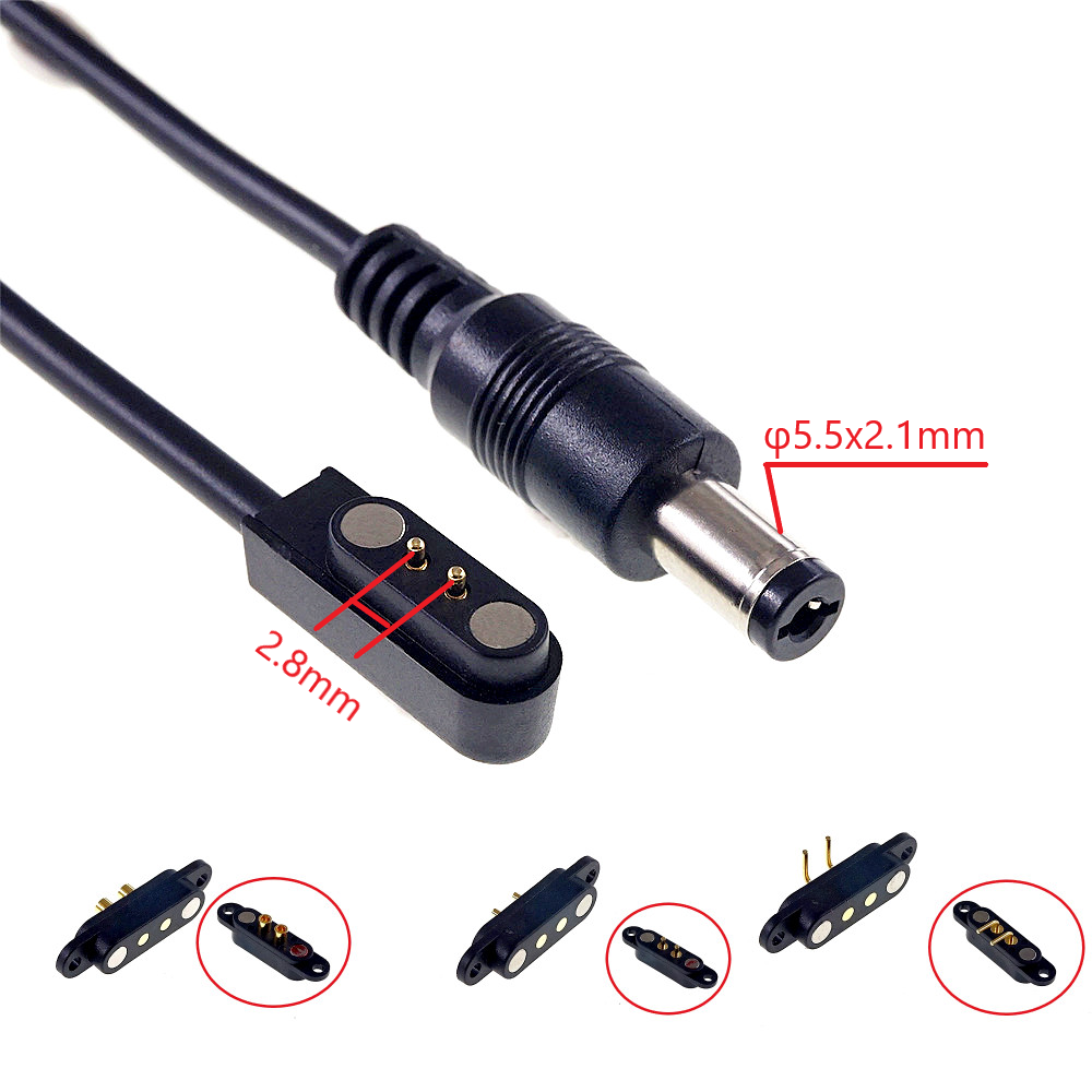マグネティック5.5mm X 2.1mm DC電源プラグアダ - Smart Power Strip のレビューと価格