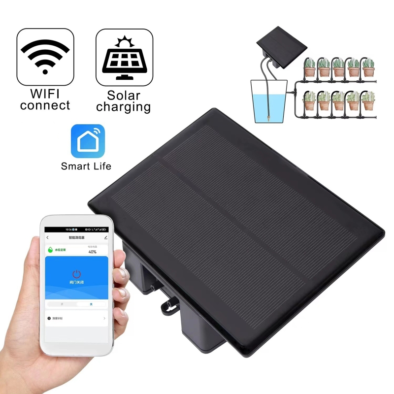WIFI ソーラー自動散水機キットモバイルアプリリモコンホー - Smart Home Package のレビューと価格